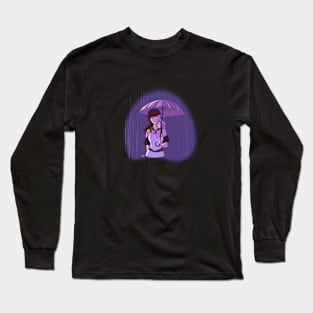 neo in the rain Long Sleeve T-Shirt